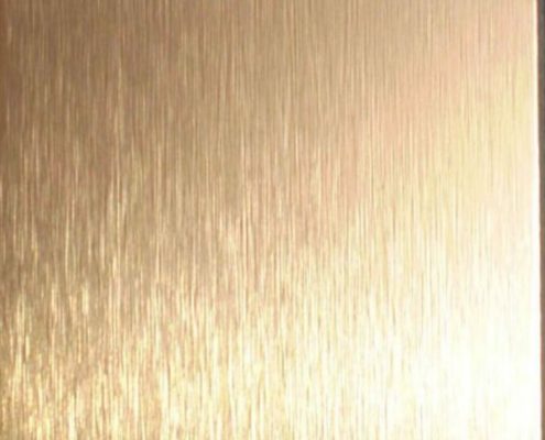 Gold Brushed Coated Aluminum Coil Sheet 03