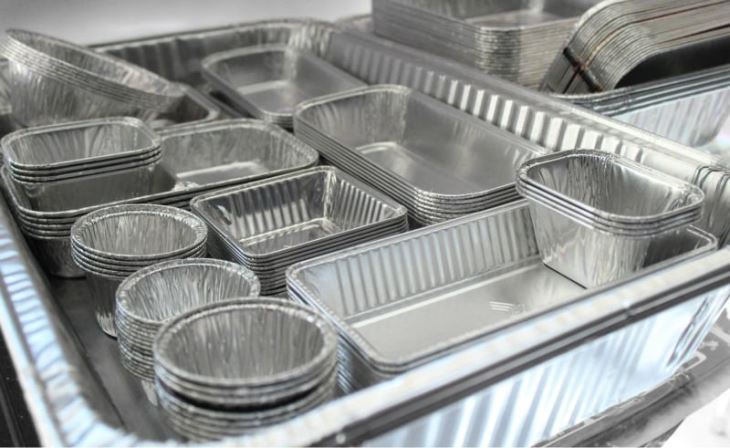 Buy Wholesale China 2023 Hotsale Disposable Food Grade Aluminum Tin Foil  Food Containers Heavy Duty Large Aluminium Foil Baking Pans/tray With Lids  & Aluminium Food Container Aluminum Foil Box Foil at USD